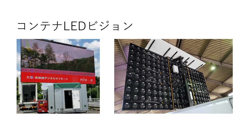 コンテナLEDビジョン